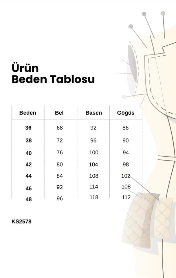 Kadın Yeni Sezon Cep Kapaklı Kaşe kaban mont KS2578 Haki - 50