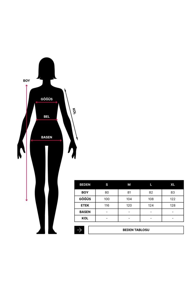 İçi Kürklü Kapüşonlu Bondit Mont Siyah KS2515 XL - siyah